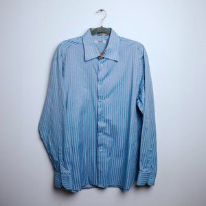 👨 👔 Visconti Striped Button Down, Relaxed Fit